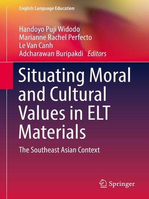 cover image of Situating Moral and Cultural Values in ELT Materials